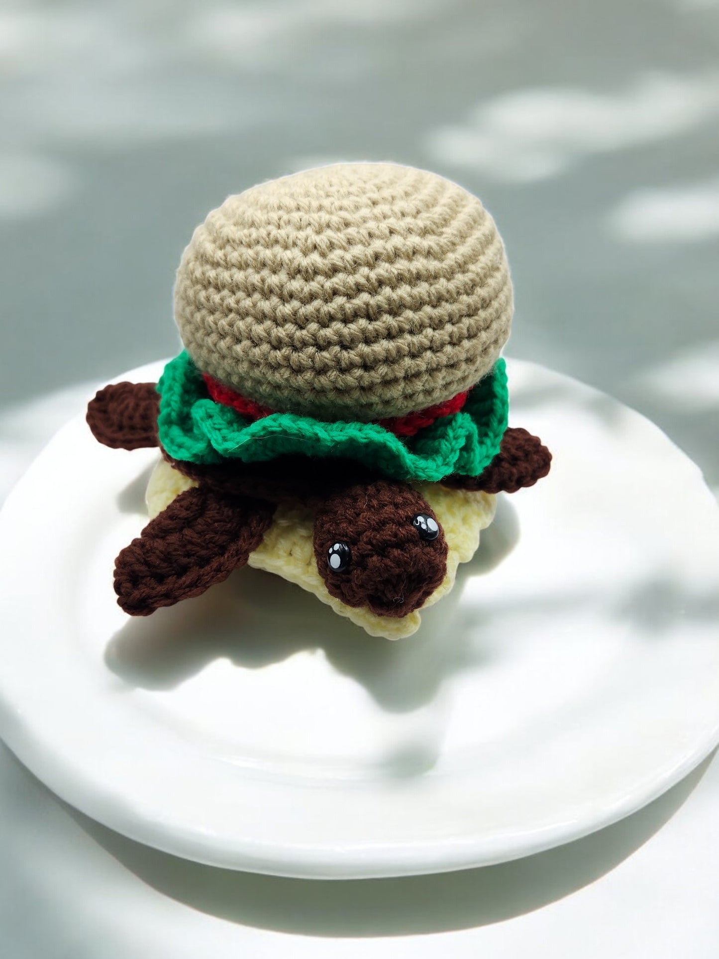 Turtle-Burger Rattle Set