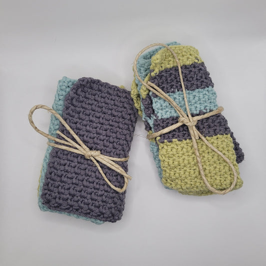 Square Baby Wash Cloth Set