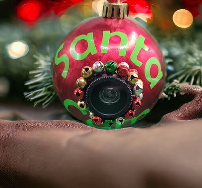 Santa Cams Ornaments