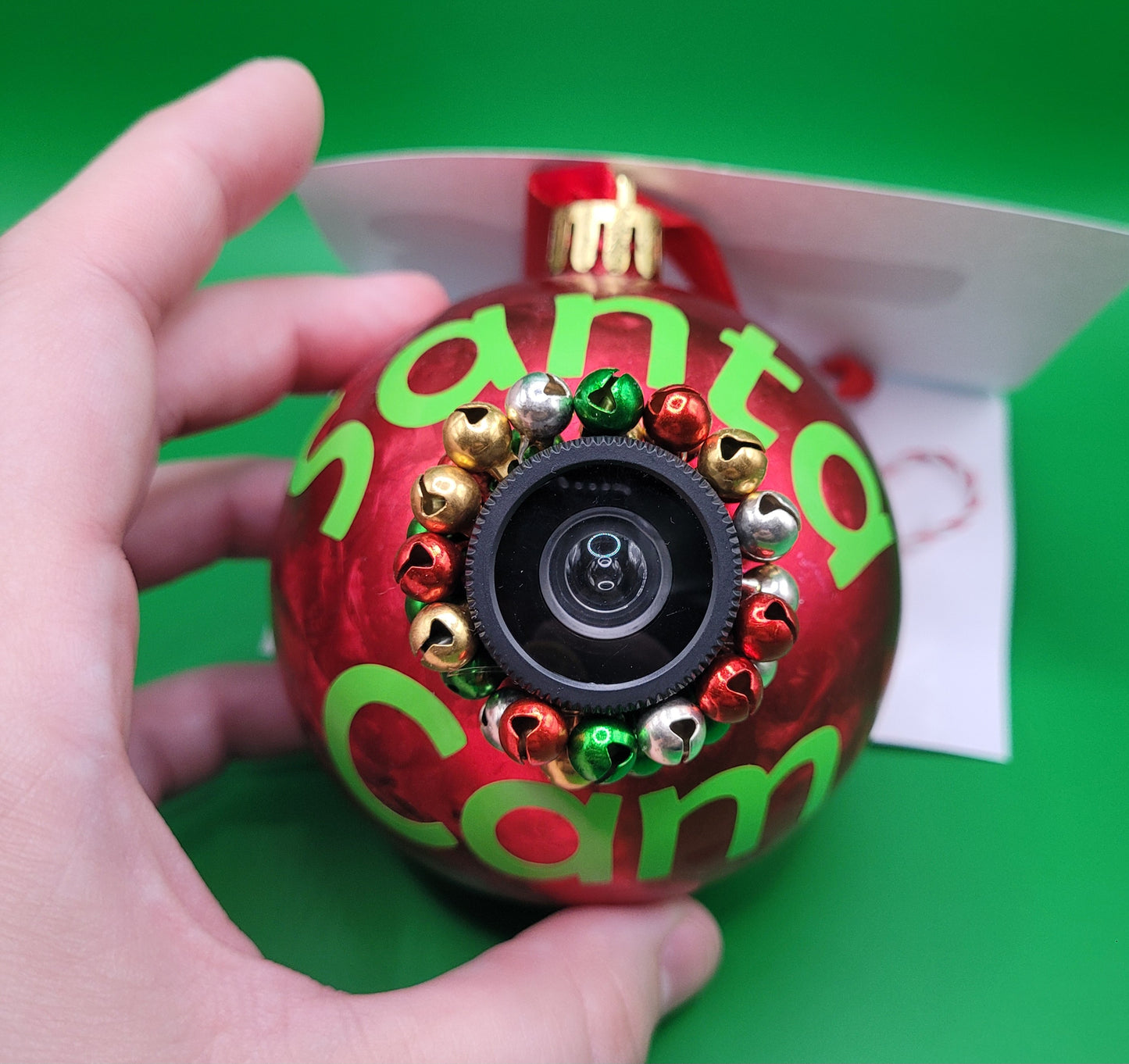 Santa Cams Ornaments