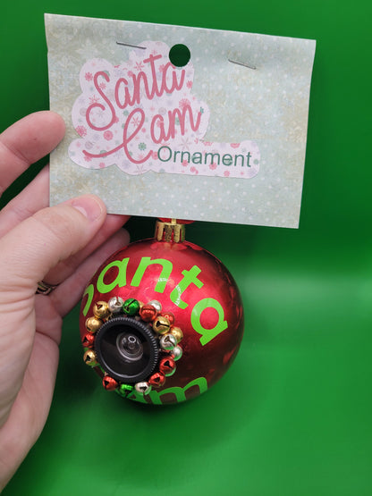 Santa Cams Ornaments