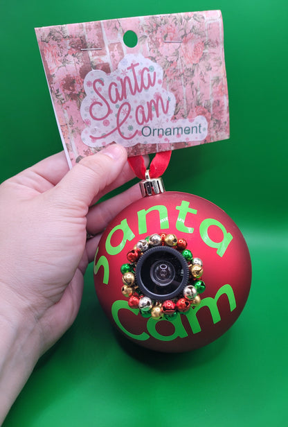 Santa Cams Ornaments