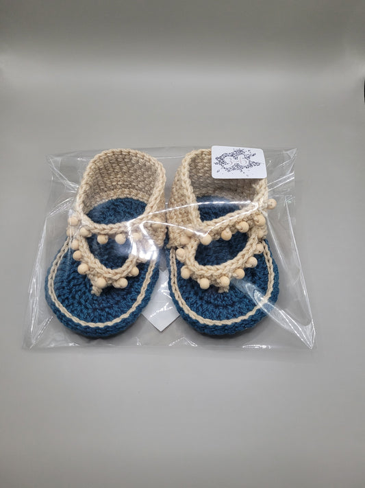 Crochet Baby Sandals