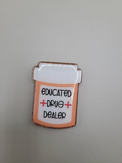 Educated Dealer Badge Face