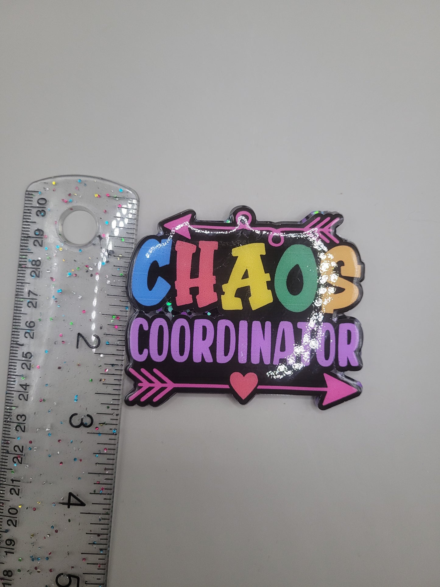 Chaos Coordinator Badge Face
