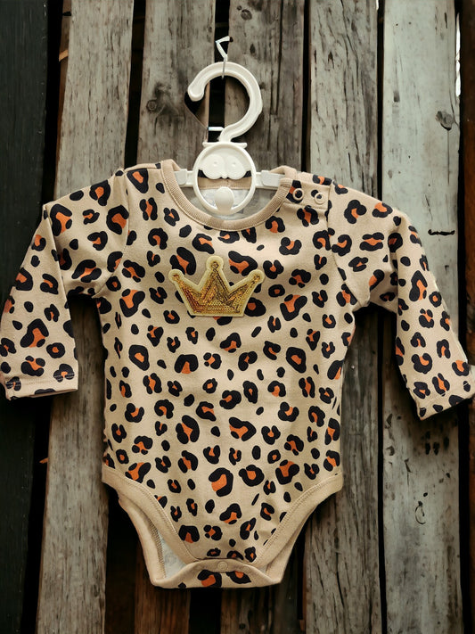 Cheetah Crown Onzie- Long Sleeve