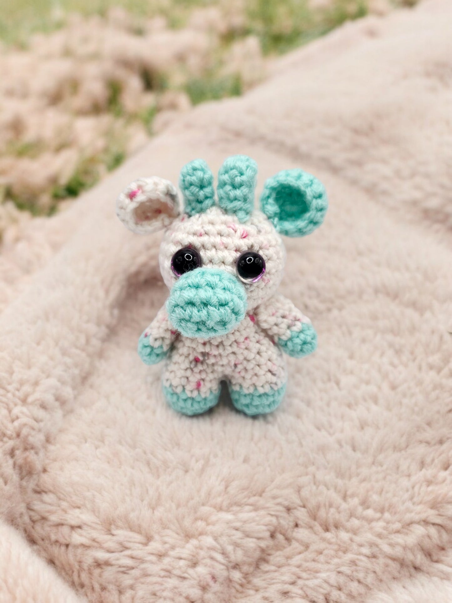 Mini Crochet Cow